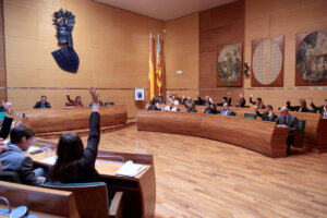 Pleno municipal de Valencia del mes de febrero